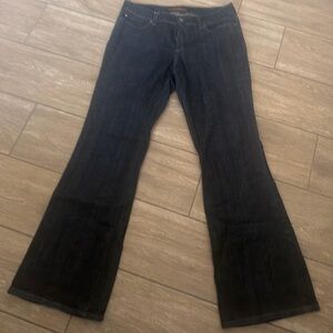 The Limited Dark Blue Flare Jeans